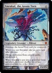 Emrakul, the Aeons Torn Rise of the Eldrazi
